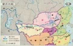 蒙古成吉思汗西征线路图