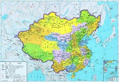 清朝时期历史地图全图（1908年）光绪三十四年地图