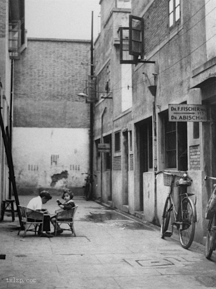 1945年 刚刚光复后的上海市民生活老照片