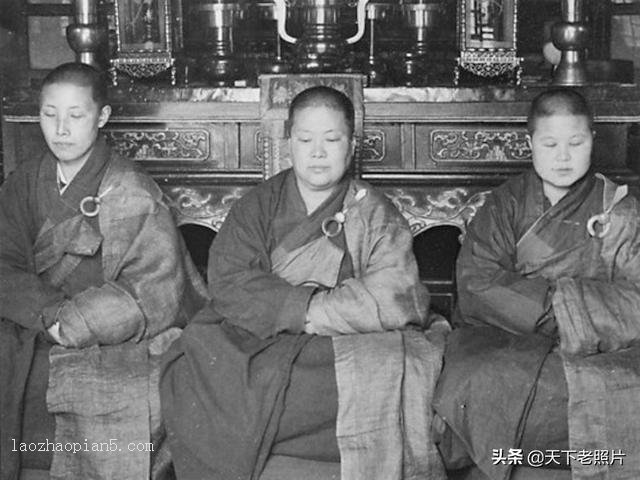 1930年代安徽九华山翠峰寺女尼生活记录影像