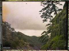 1913年泰山老照片 百年前真实泰山彩色影像(下)